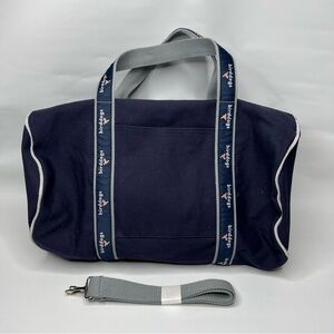 Birddogs Duffle Bag Canvas Overnight Gym Bag Navy Bird Dogs